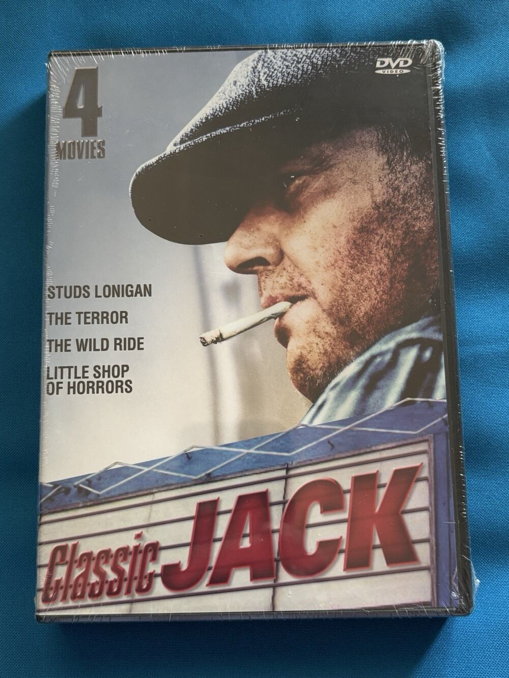 Classic Jack 4 Movies DVD: Studs Lonigan, The Terror, Wild Ride, Little Shop NEW